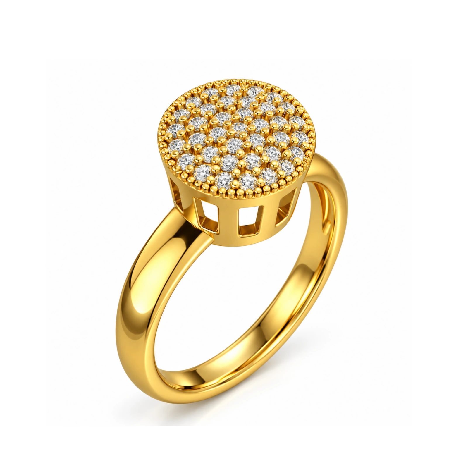 ANEL DE MOEDA CHUVEIRO COR UNICA