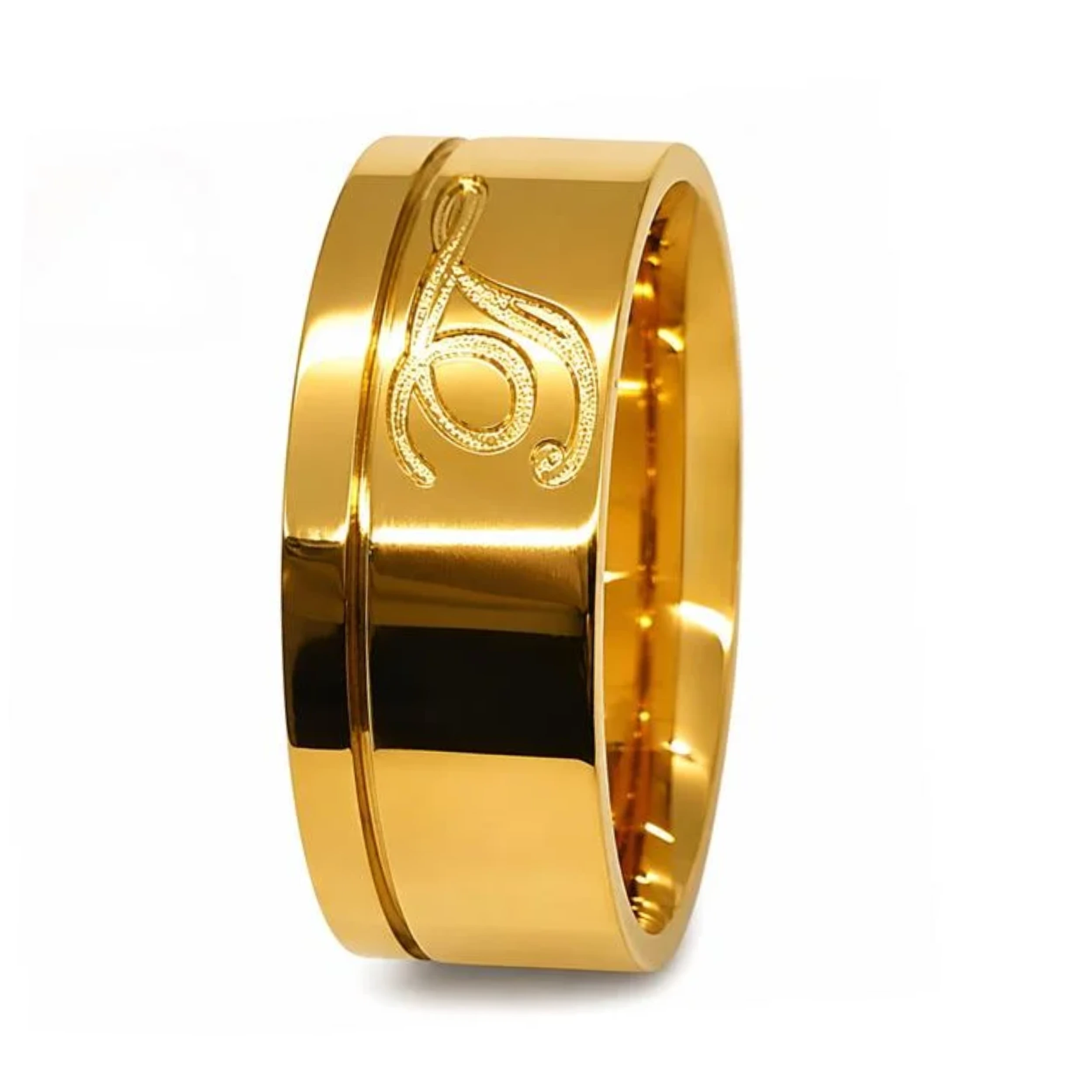 ALIANÇA DE MOEDA 10MM ANATÔMICA QUADRADA PERSONALIZADA C/ 1 FRISO